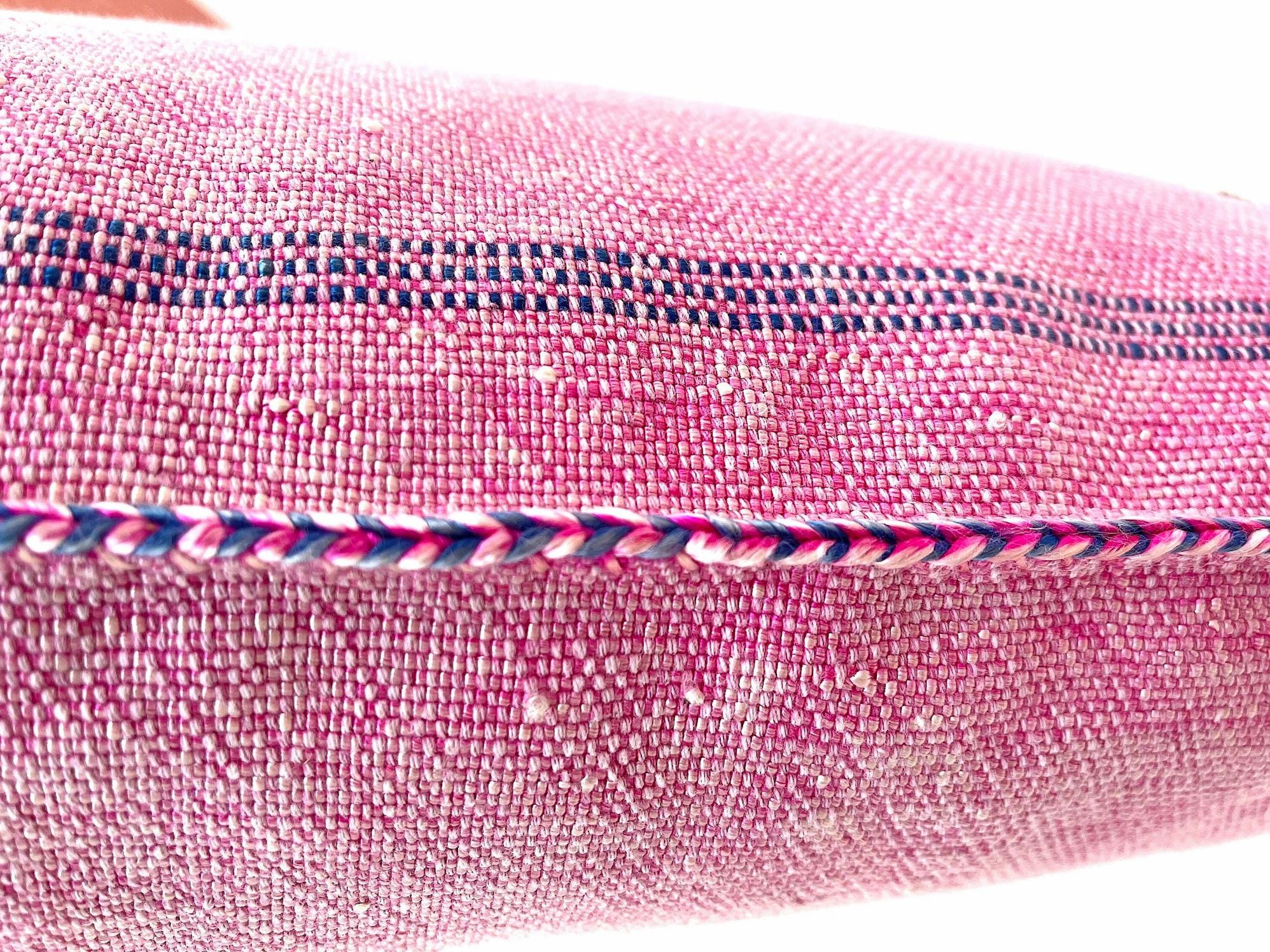 Pink Pillows silk 20x20,Pillow Cactus Silk, White Lumbar Cushion Handmade Cactus Silk Decorative Pillow - product image 7