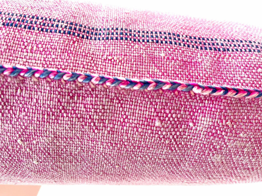 Pink Pillows silk 20x20,Pillow Cactus Silk, White Lumbar Cushion Handmade Cactus Silk Decorative Pillow - product image 10