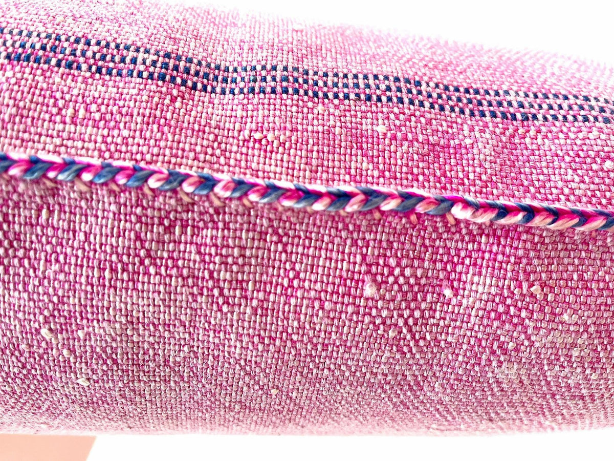 Pink Pillows silk 20x20,Pillow Cactus Silk, White Lumbar Cushion Handmade Cactus Silk Decorative Pillow - product image 10