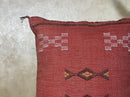 Rose Moroccan Sabra Silk Pillow Cover, Handmade Boho Cushion, Kilim Pillow Case, Luxury Decorative Pillow - product image 6