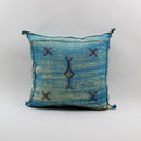 Sky Blue Pillows silk All sizes ,Pillow Cactus Silk, BlueLumbar Cushion Handmade Silk Decorative Pillow - product image 9