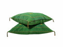 Green Pillows silk All sizes ,Pillow Cactus Silk, Lumbar Cushion Handmade Silk Decorative Pillow, Morocca - product image 7