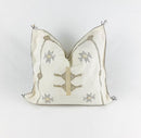 White Pillows silk All sizes ,Pillow Cactus Silk, Moroccan Lumbar Cushion Handmade Silk Decorative Pillow - product image 1
