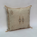 Beige Moroccan Cactus Silk Pillow ALL SIZES - product image 9