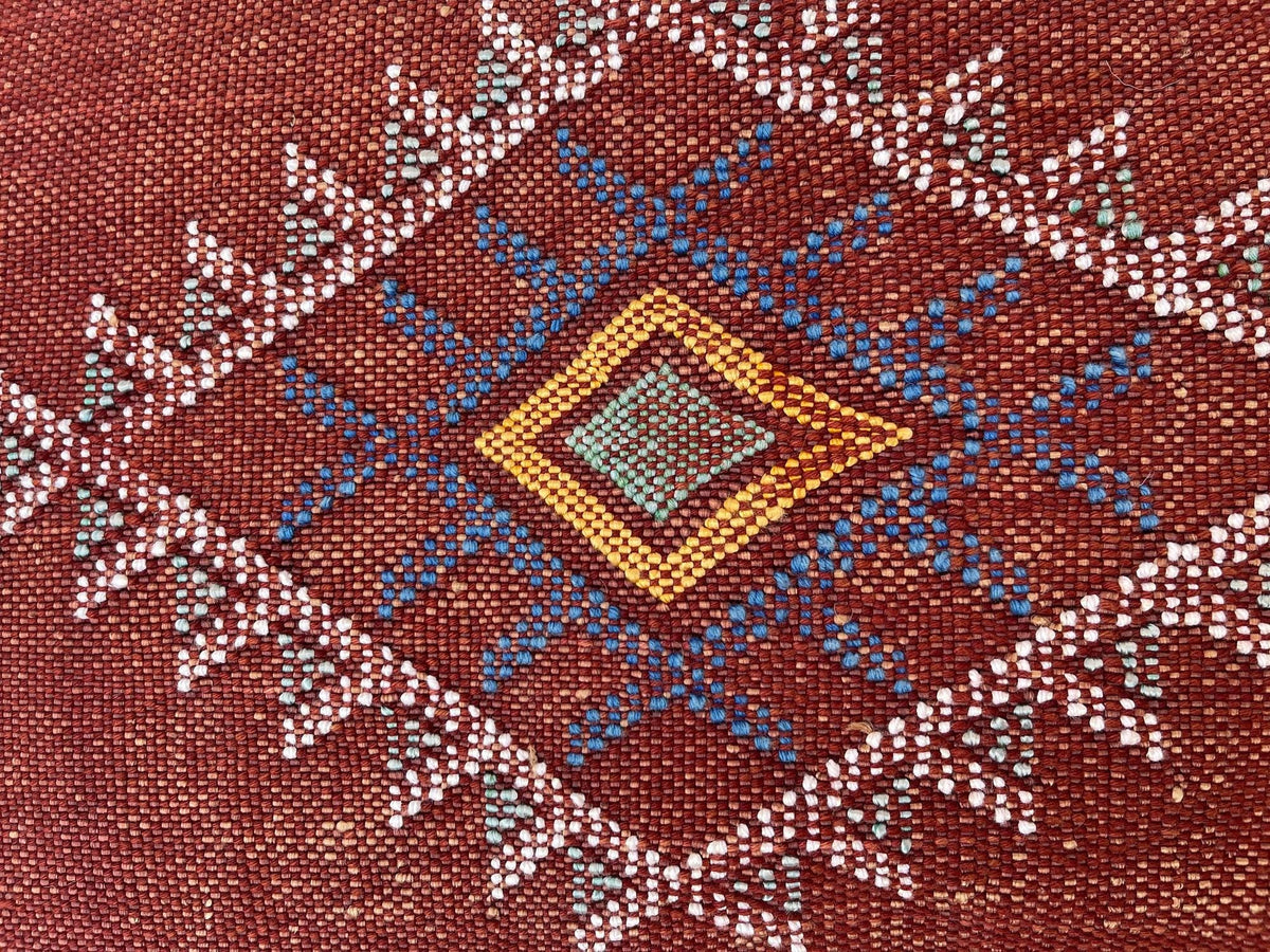 Burgundy Pillows silk All Sizes, Pillow Cactus Silk, White Lumbar Cushion Handmade Cactus Silk Decorative - product image 6