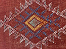 Burgundy Pillows silk All Sizes, Pillow Cactus Silk, White Lumbar Cushion Handmade Cactus Silk Decorative - product image 6