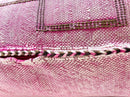 Pink Pillows silk 20x40,Pillow Cactus Silk, White Lumbar Cushion Handmade Cactus Silk Decorative Pillow - product image 6