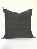 Black Pillows silk All sizes , Sabra Cactus Pillow Silk,  Lumbar Cushion Handmade Silk Decorative Pillow - product image 2