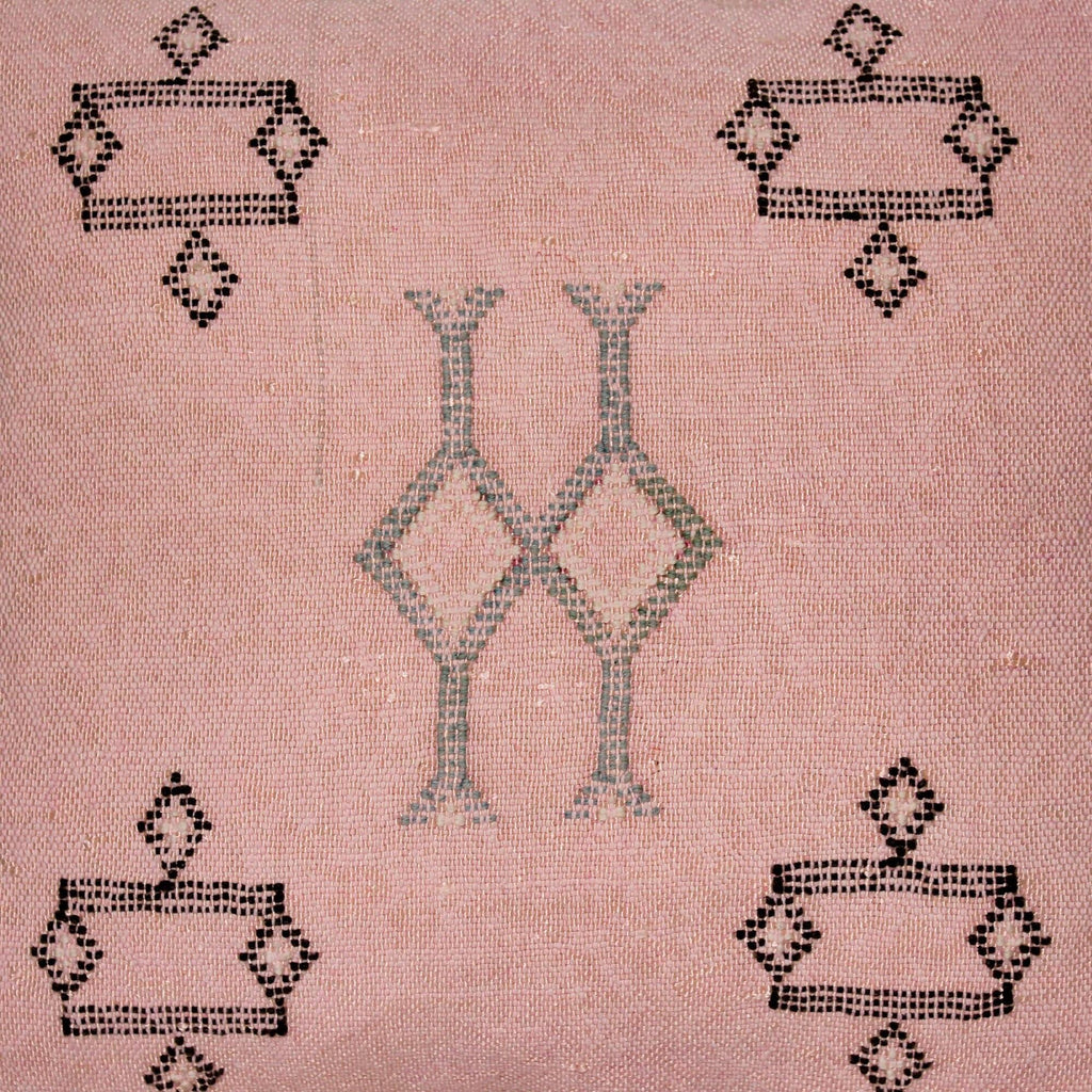 Pink Moroccan Cactus Silk Pillow ALL SIZES - product image 6