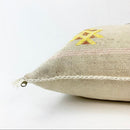 Beige Pillows silk All Sizes - Moroccan Cactus Silk pillow - pillow Cactus Silk - Throw pillow case, Lumb - product image 6