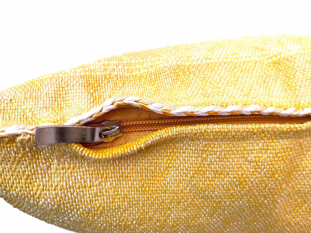 Yellow Pillows silk All sizes ,Pillow Cactus Silk, Yellow Lumbar Cushion Handmade Silk Decorative Pillow - product image 7
