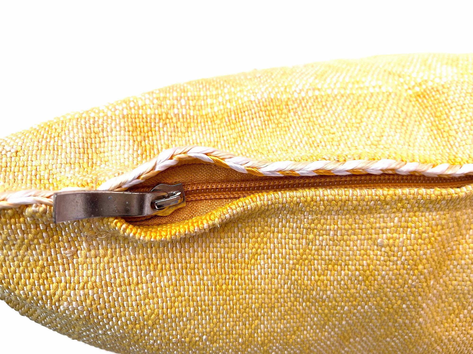 Yellow Pillows silk All sizes ,Pillow Cactus Silk, Yellow Lumbar Cushion Handmade Silk Decorative Pillow - product image 7