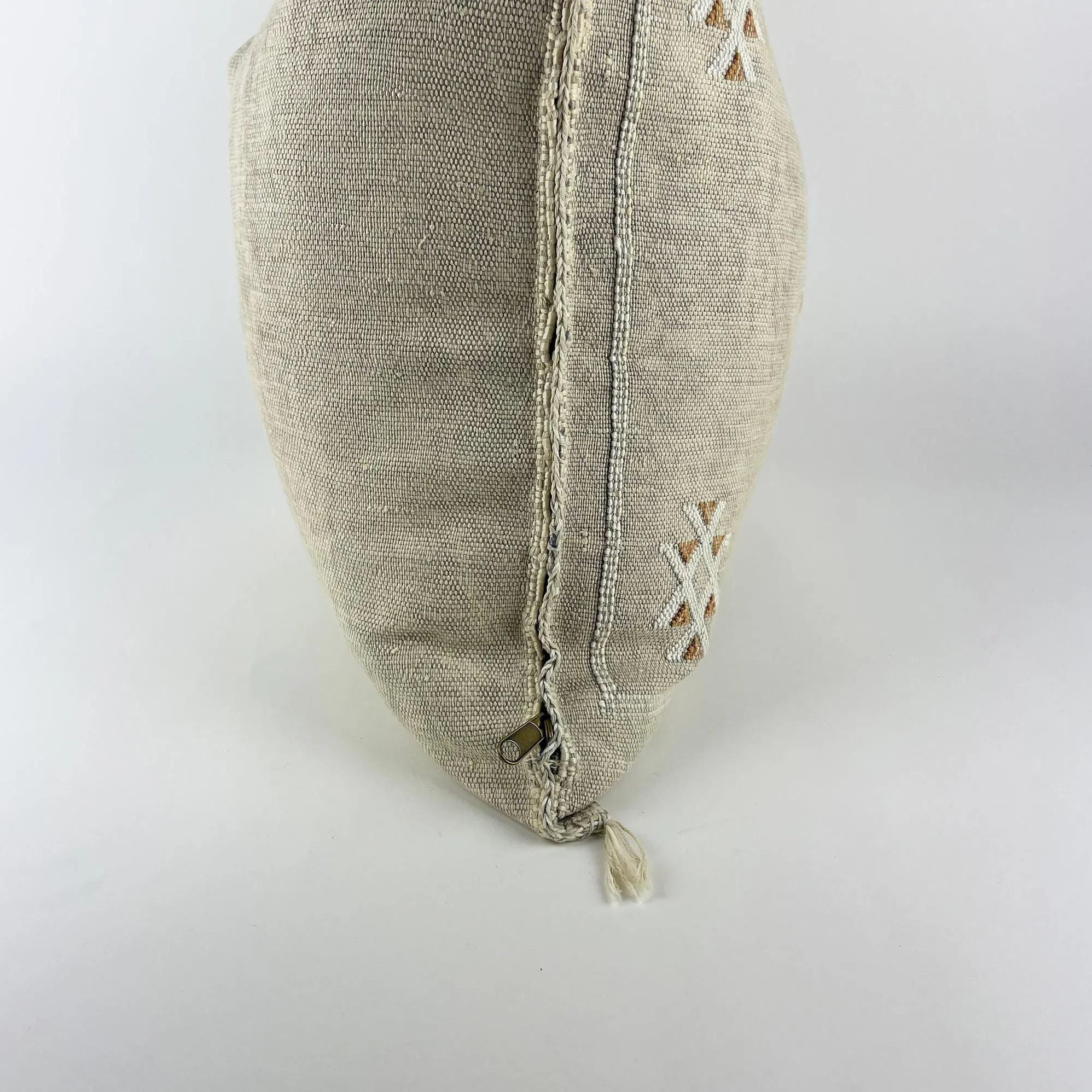 Beige Moroccan Cactus Silk Pillow ALL SIZES - product image 7