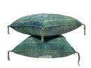 Green Moroccan Cactus Silk Pillow ALL SIZES - product image 3