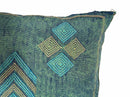 Green Moroccan Cactus Silk Pillow ALL SIZES - product image 9