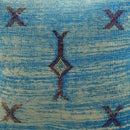 Sky Blue Pillows silk All sizes ,Pillow Cactus Silk, BlueLumbar Cushion Handmade Silk Decorative Pillow - product image 10