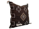 Brown Pillows silk All sizes ,Pillow Cactus Silk, Moroccan Lumbar Cushion Handmade Silk Decorative Pillow - product image 6