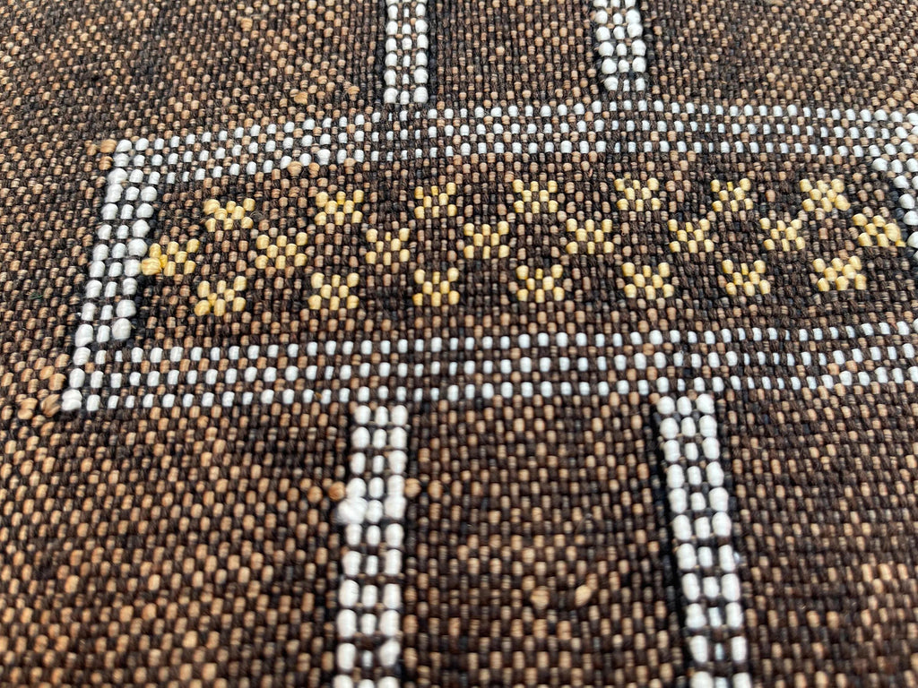 Brown CACTUS SILK PILLOW 20x20 , Brown pillow Cactus Silk - Throw pillow case - Lumbar Cushion - Brown pi - product image 10
