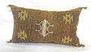 Brown silk pillow, Moroccan Sabra cushion, handmade cactus silk pillow, Berber Sabra cushion, Pillow Thro - product image 3
