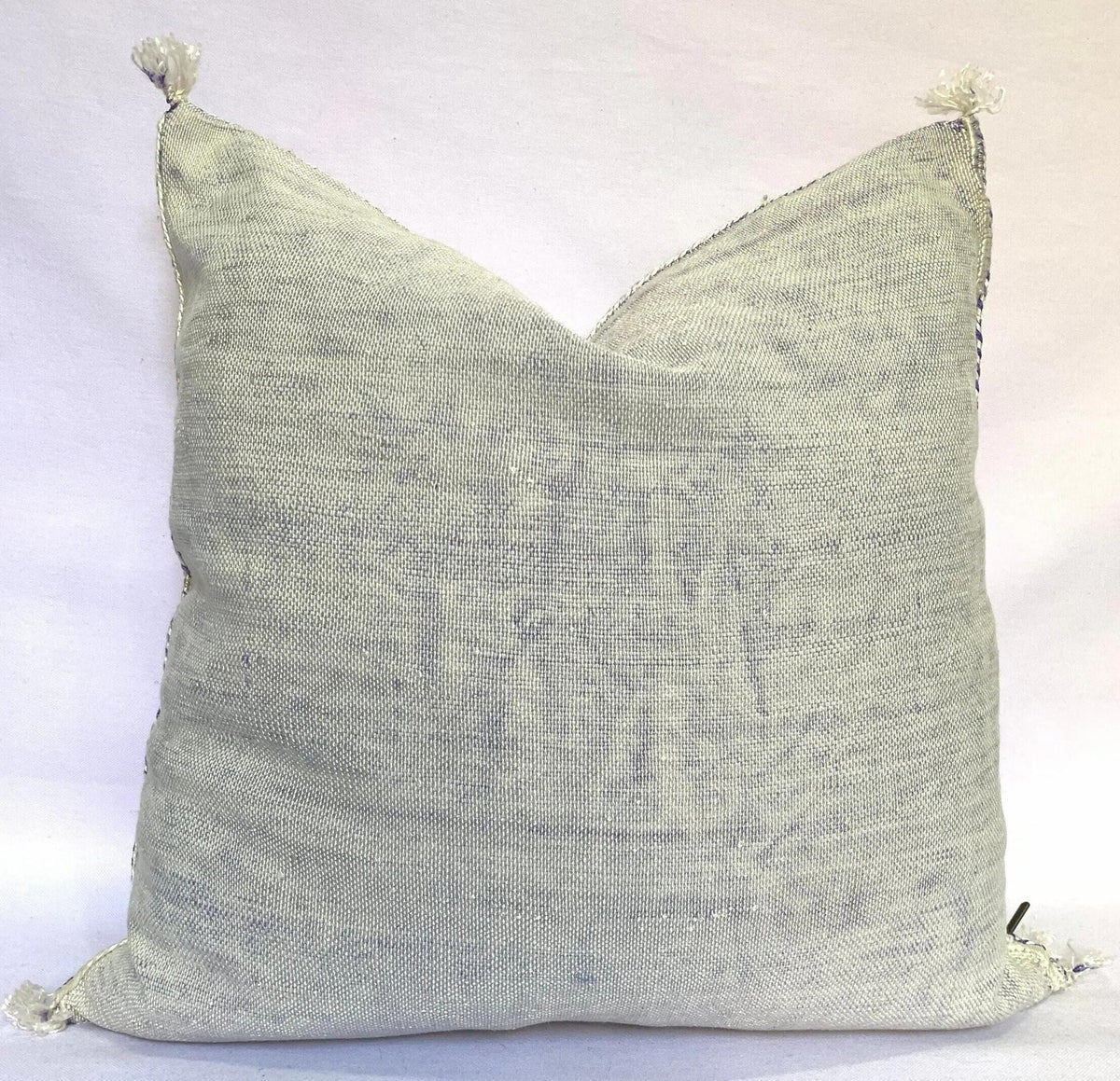 Gray Moroccan Cactus Silk Pillow ALL SIZES - product image 2