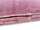 Pink Pillows silk 20x40,Pillow Cactus Silk, White Lumbar Cushion Handmade Cactus Silk Decorative Pillow - product image 10