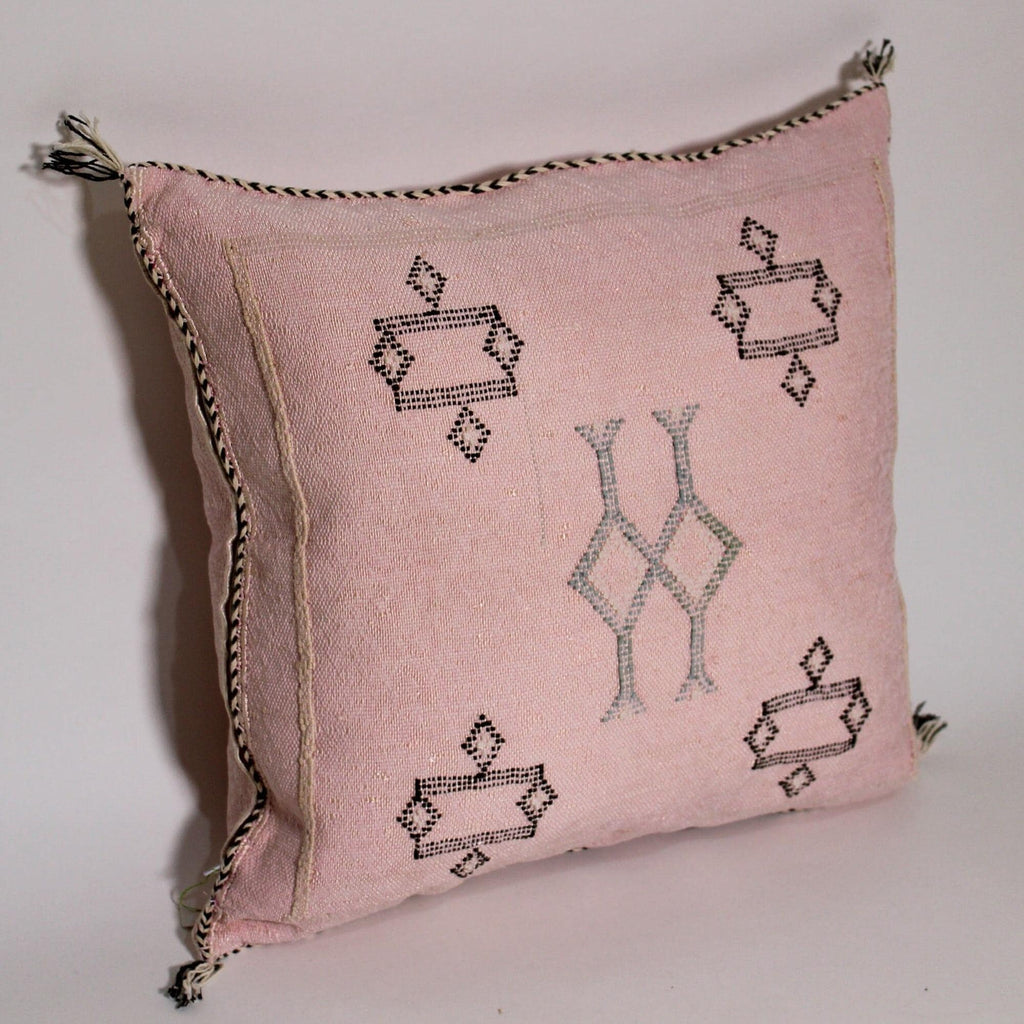 Pink Moroccan Cactus Silk Pillow ALL SIZES - product image 2