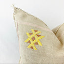 Beige Pillows silk All Sizes - Moroccan Cactus Silk pillow - pillow Cactus Silk - Throw pillow case, Lumb - product image 5