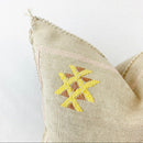 Beige Pillows silk All Sizes - Moroccan Cactus Silk pillow - pillow Cactus Silk - Throw pillow case, Lumb - product image 7